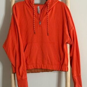 Athleta Vibrant Orange Hoodie